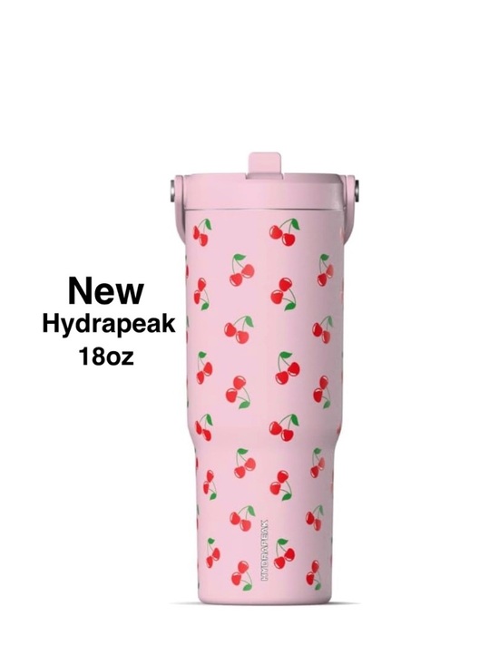 Hydrapeak Other - New Hydrapeak Voyager 18oz Tumbler Handle Stainless Steel bottle cherry & pink⭐️